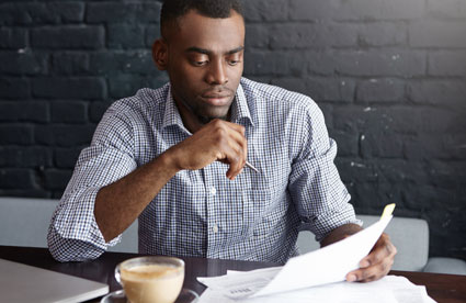 financial-planning Financial Planning - Man planning his finances