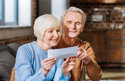 social-security-planning Social Security Planning - Couple with social security check